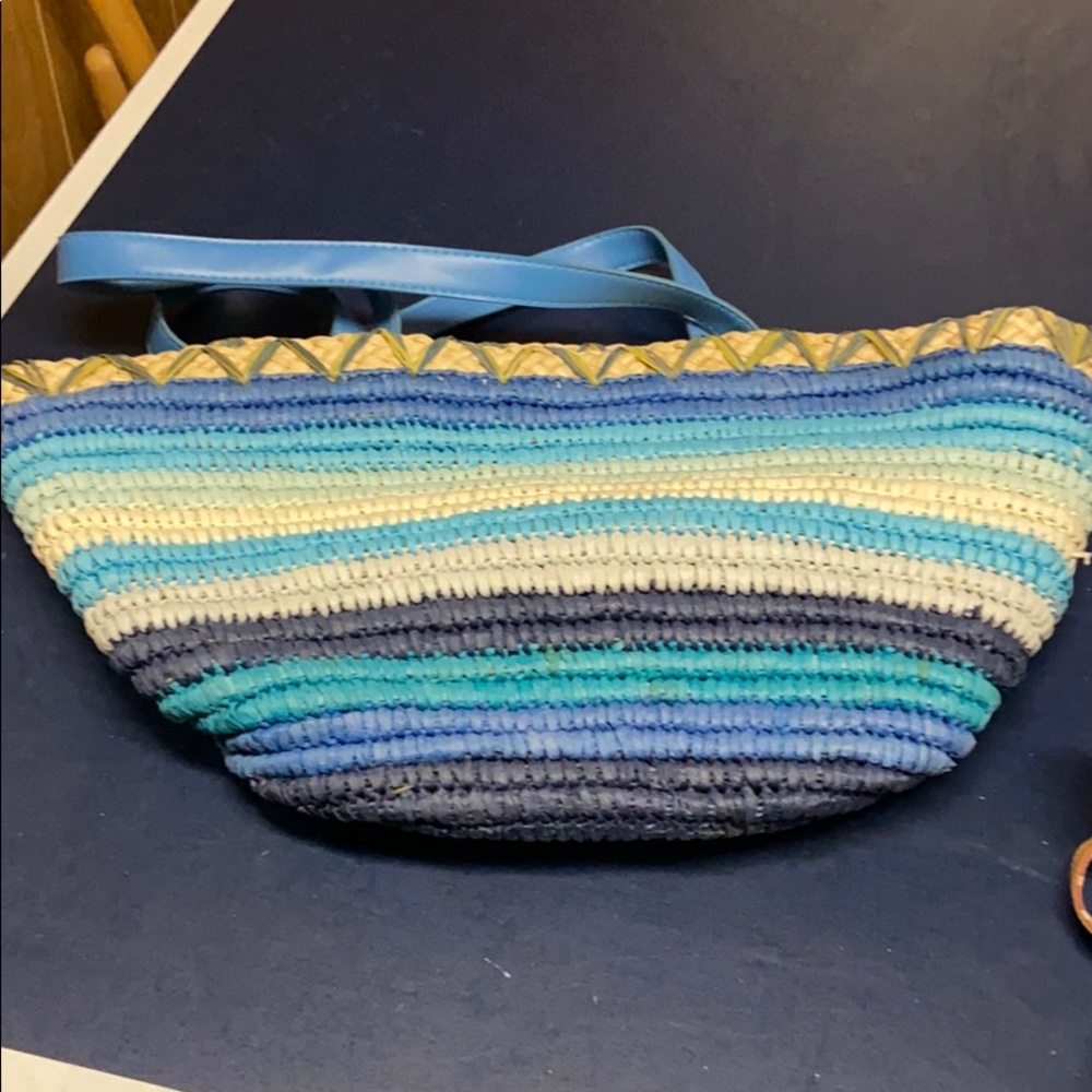 Straw bag
